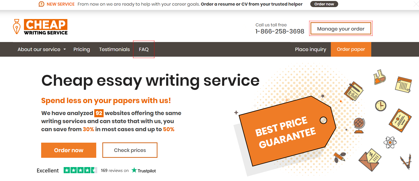 cheap writing service reviews